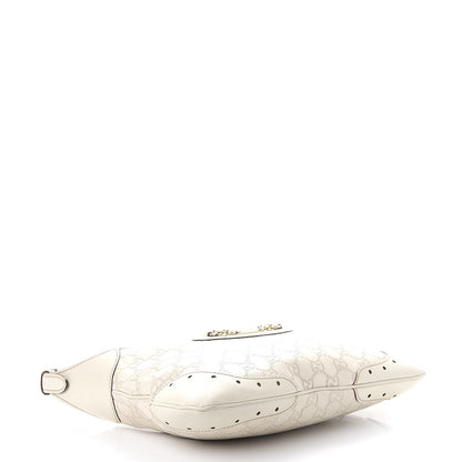 Gucci Guccissima Punch Hobo Bag White 4 of 14