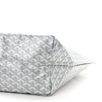 Goyard Goyardine Precious Metals Saint Louis GM Silver 10 of 10