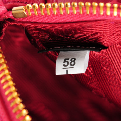 Prada Saffiano Mini Camera Crossbody Peonia 8 of 8