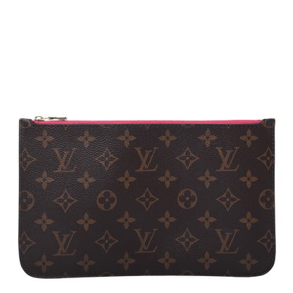 Louis Vuitton Monogram Neverfull MM GM Pochette Pivoine 1 of 13