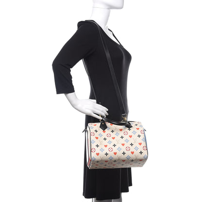 Louis Vuitton Game On Speedy Bandouliere 25 White 2 of 10