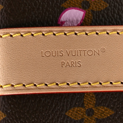 Louis Vuitton LV X TM Monogram Cherry Blossom Keepall Bandouliere 45 Sakura Brown 6 of 10