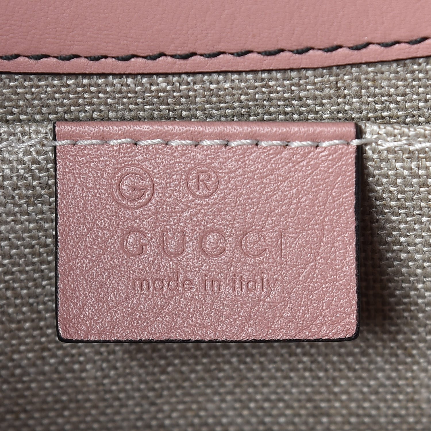 Gucci Microguccissima Medium Emily Chain Shoulder Bag Soft Pink 8 of 9