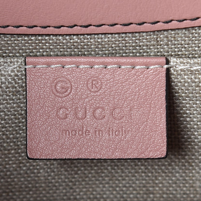 Gucci Microguccissima Medium Emily Chain Shoulder Bag Soft Pink 8 of 9