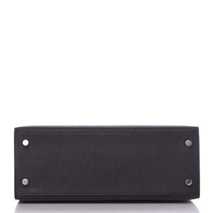 Hermes Epsom Kelly Sellier 25 Black 6 of 38