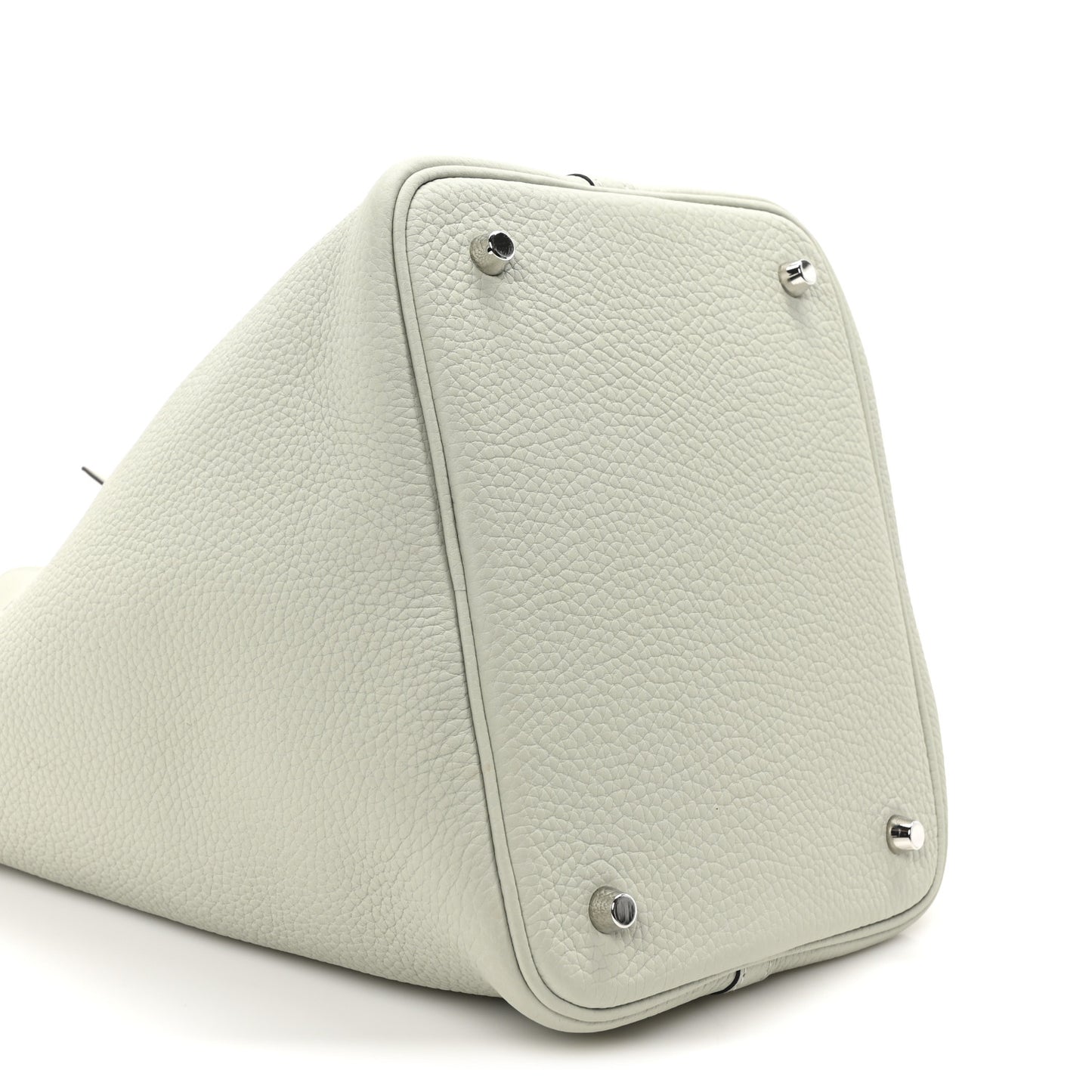 Taurillon Clemence Picotin Lock 22 MM Gris Neve