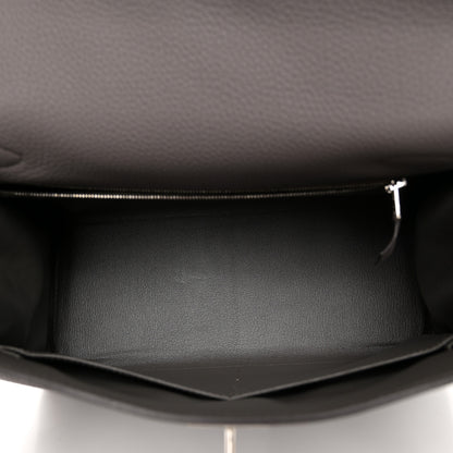 Hermes Togo Kelly Retourne 28 Etain 5 of 11