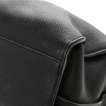 Saint Laurent Grained Calfskin Large Thin Sac De Jour Black 17 of 18