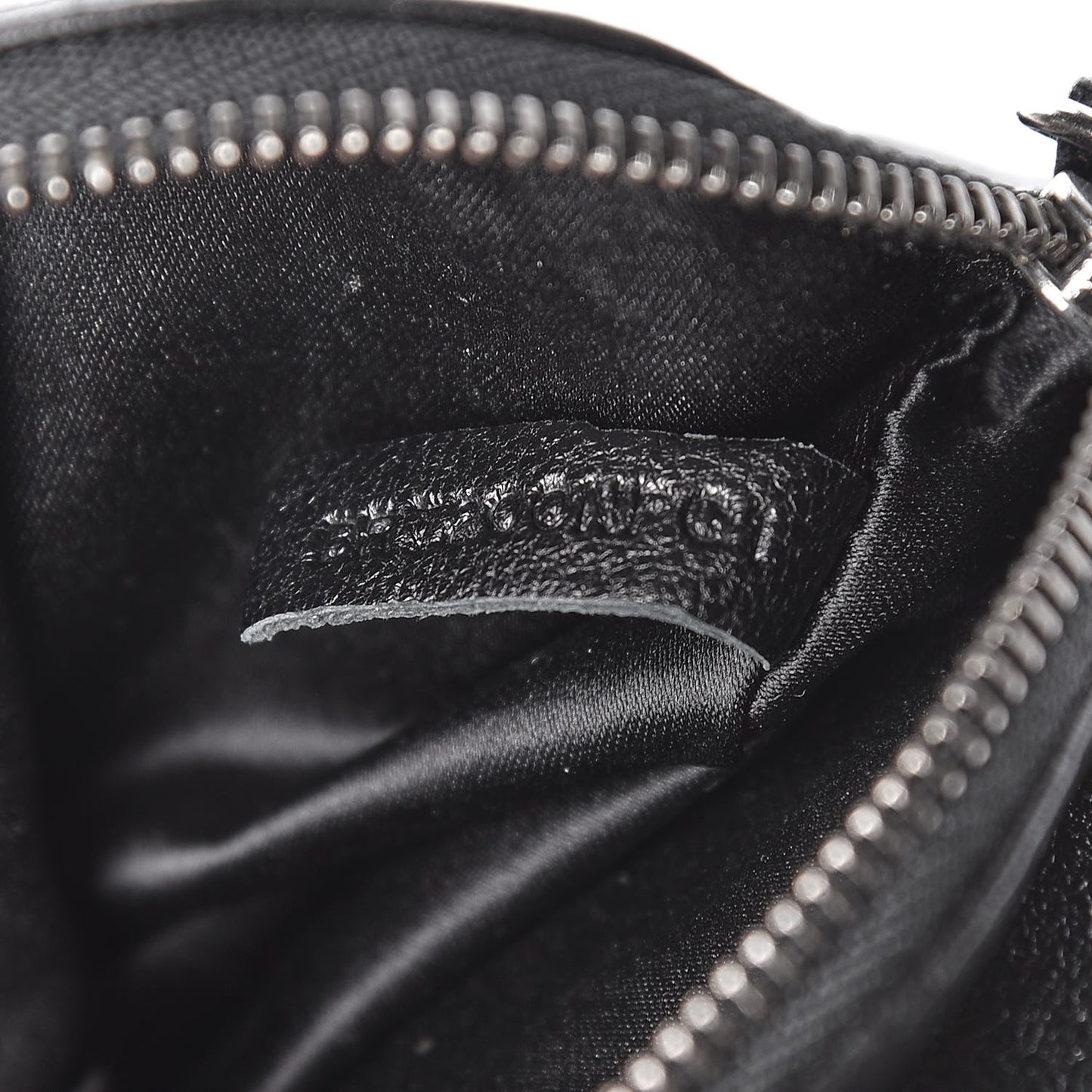 Nappa Mini Petale Crossbody Bag Black