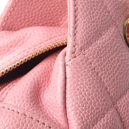 Chanel Caviar Quilted Petit Timeless Shopping Tote PTT Pink 18 of 18
