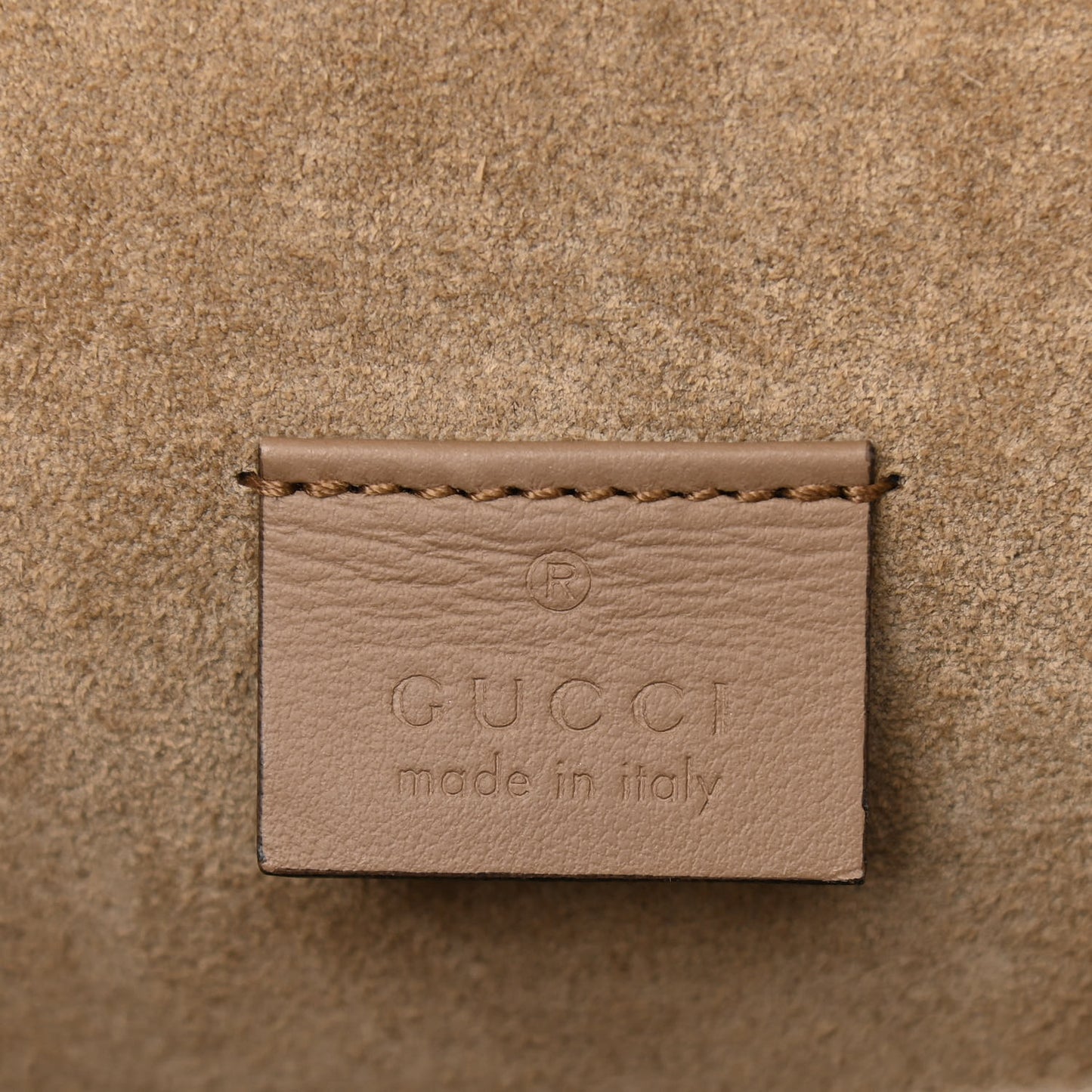 GG Supreme Monogram Small Dionysus Shoulder Bag Taupe