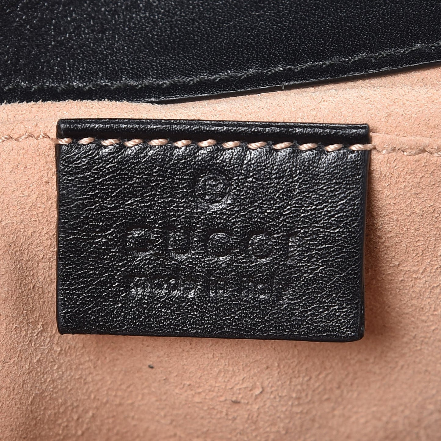 Calfskin Matelasse Mini GG Marmont Shoulder Bag Black