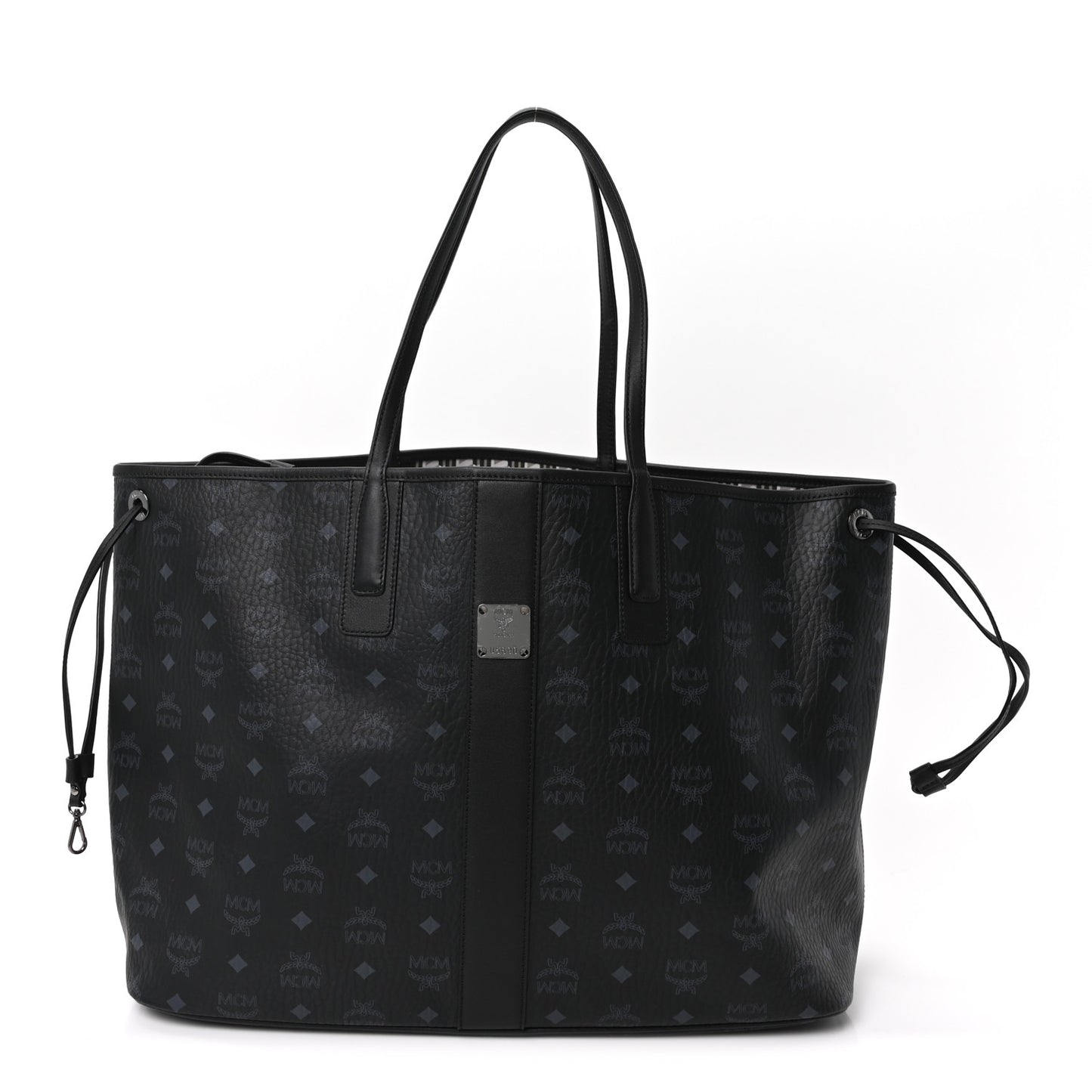 Visetos Large Liz Reversible Shopper Tote Black