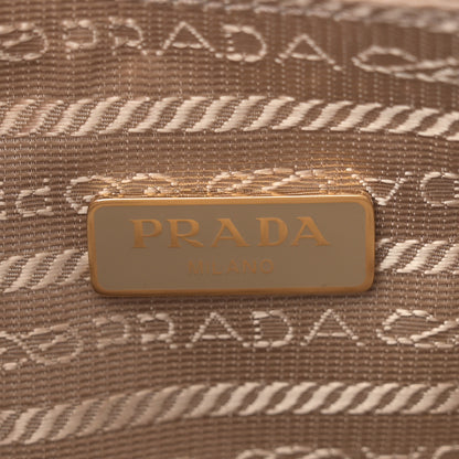 Prada Yarn Raffia Effect Crochet Mini Re-Edition 2000 Shoulder Bag Naturale 6 of 11
