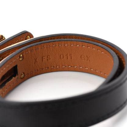 Hermes Chamonix Kelly Double Tour Bracelet S Black 5 of 5