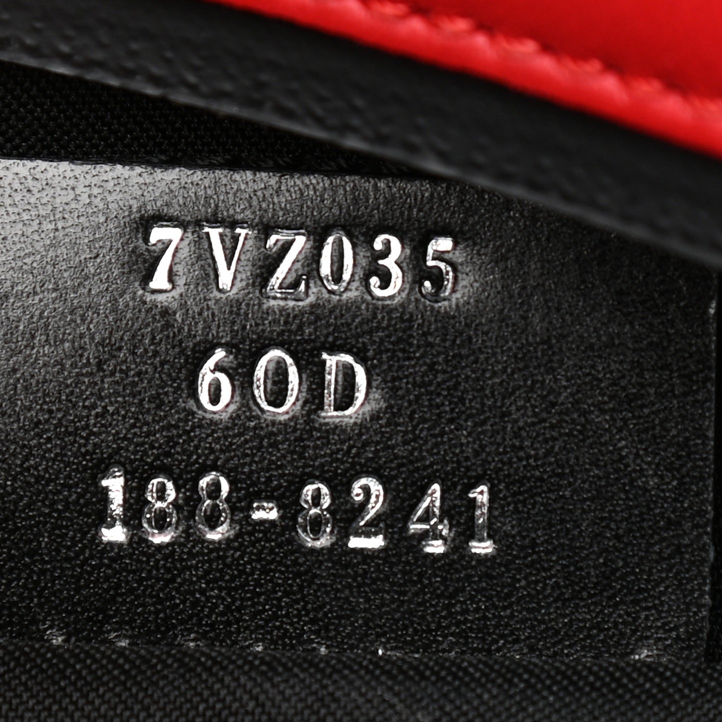 Nylon Vitello Backpack Red