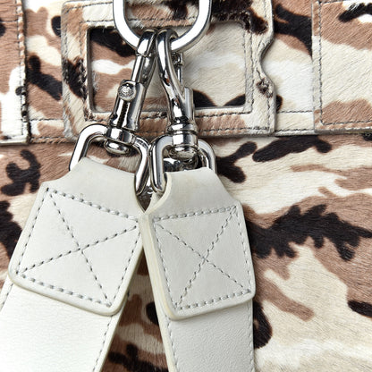 Mulberry Calf Hair Camo Cara Delevingne Mini Backpack Beige 13 of 13