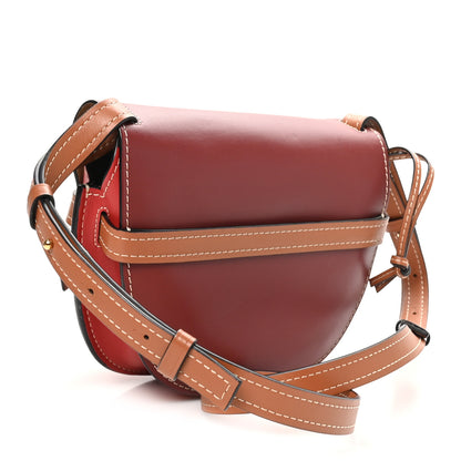 Loewe Calfskin Small Gate Crossbody Bag Garnet Pomodoro 3 of 9