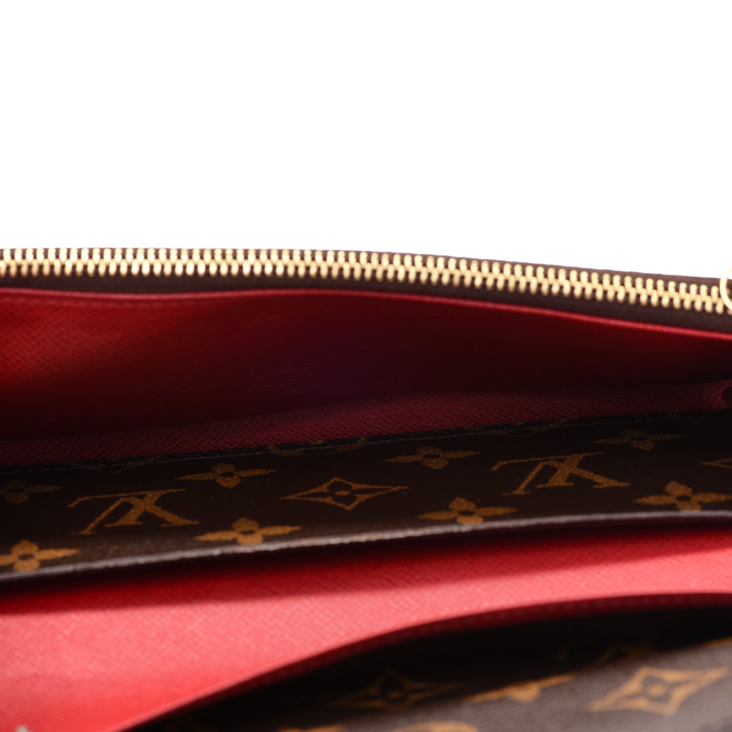 Monogram Emilie Wallet Piment