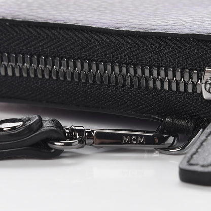 MCM Galaxy Visetos Large Zip Around Wallet 3 of 12