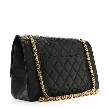 Chanel Aged Calfskin Quilted 2.55 Reissue 226 Flap Black 3 of 14