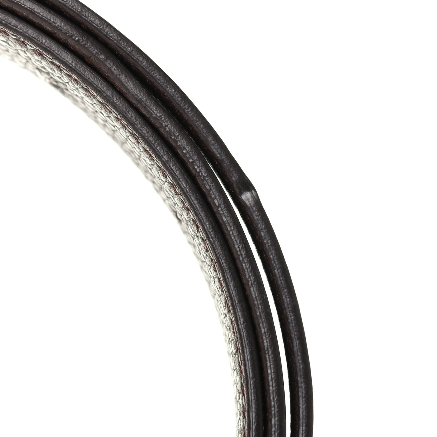 Box Togo 32mm Belt Strap 85 Black Chocolate