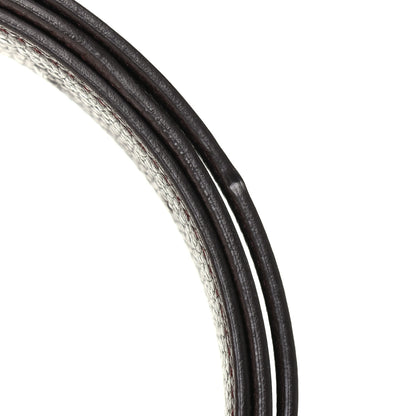 Hermes Box Togo 32mm Belt Strap 85 Black Chocolate 7 of 7
