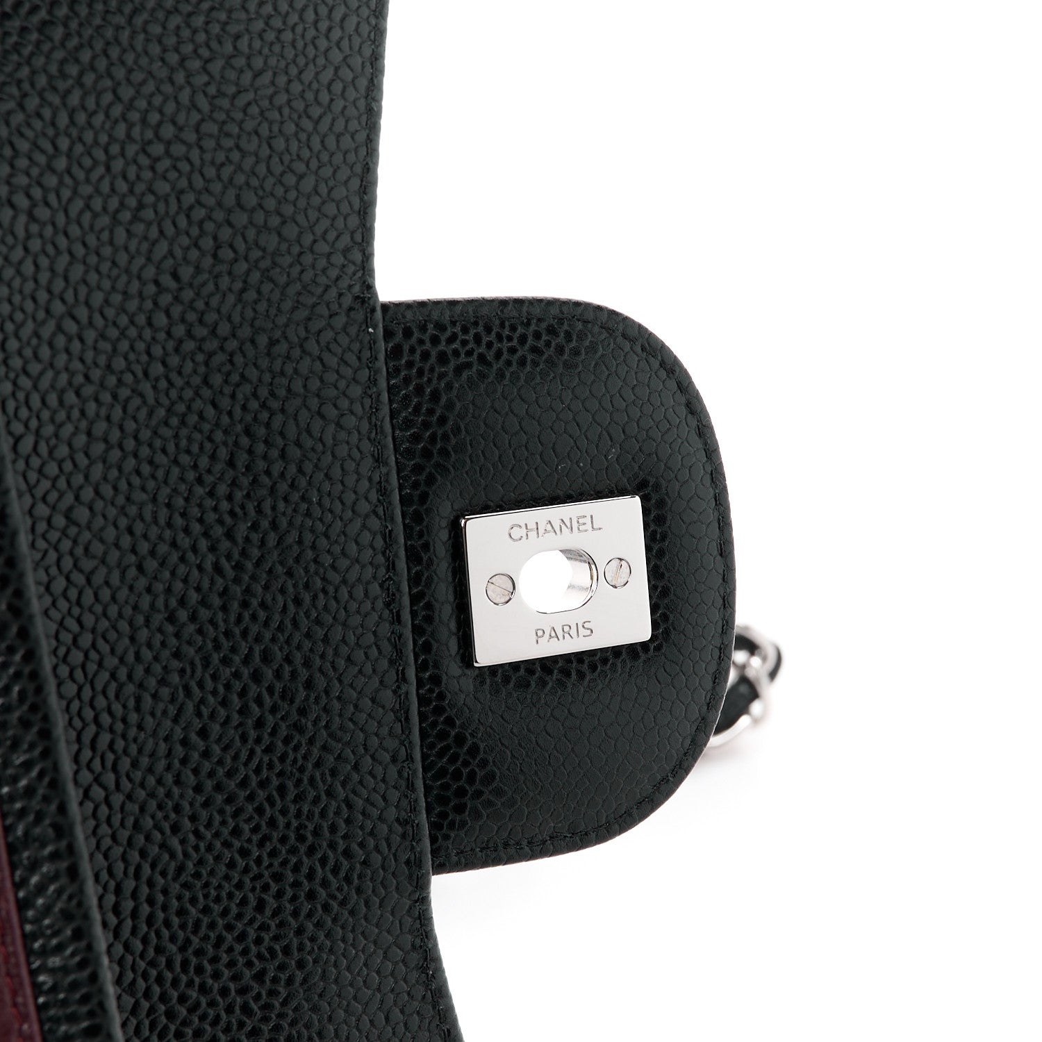 Chanel Caviar Quilted Jumbo Double Flap Black 7 of 12
