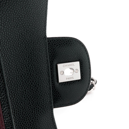 Chanel Caviar Quilted Jumbo Double Flap Black 7 of 12