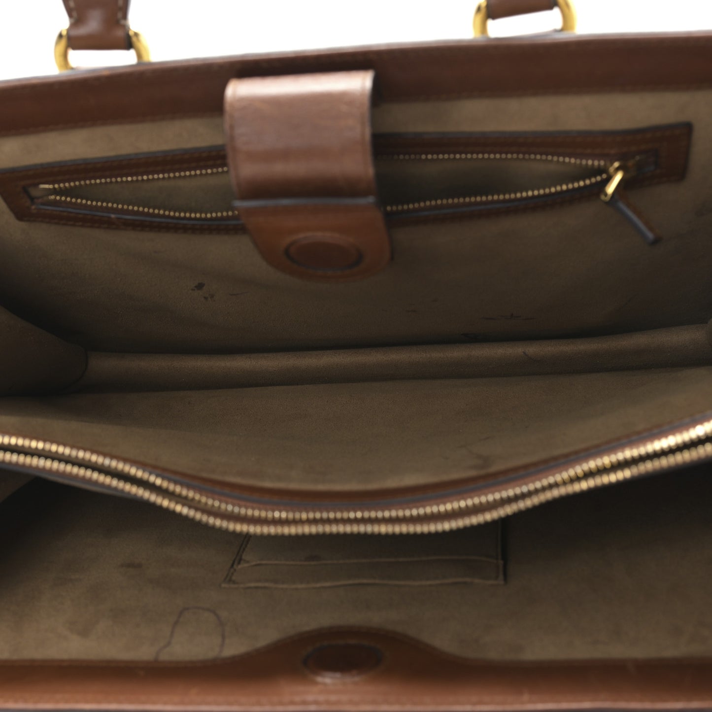 GG Supreme Monogram Large Top Handle Bag Beige Tuscany
