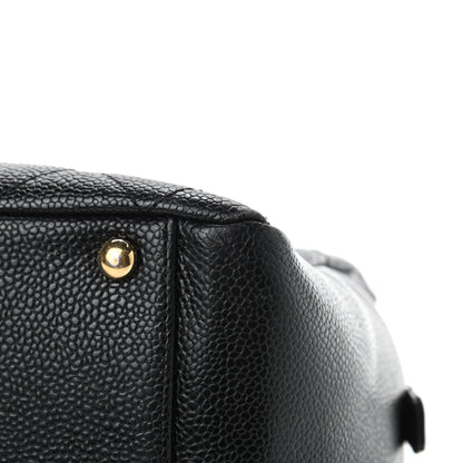 Chanel Caviar Quilted Petit Timeless Tote PTT Black 10 of 12