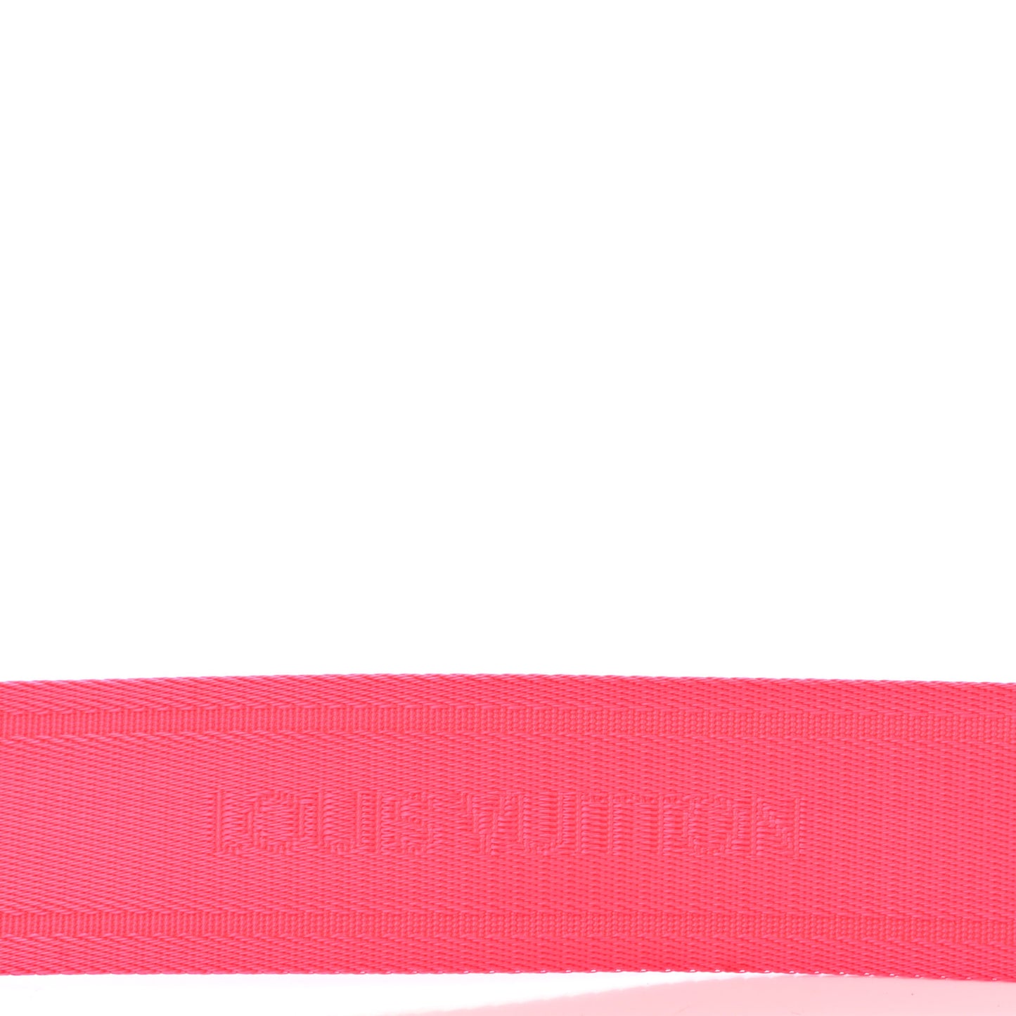 Jacquard Monogram Adjustable Shoulder Strap Pink