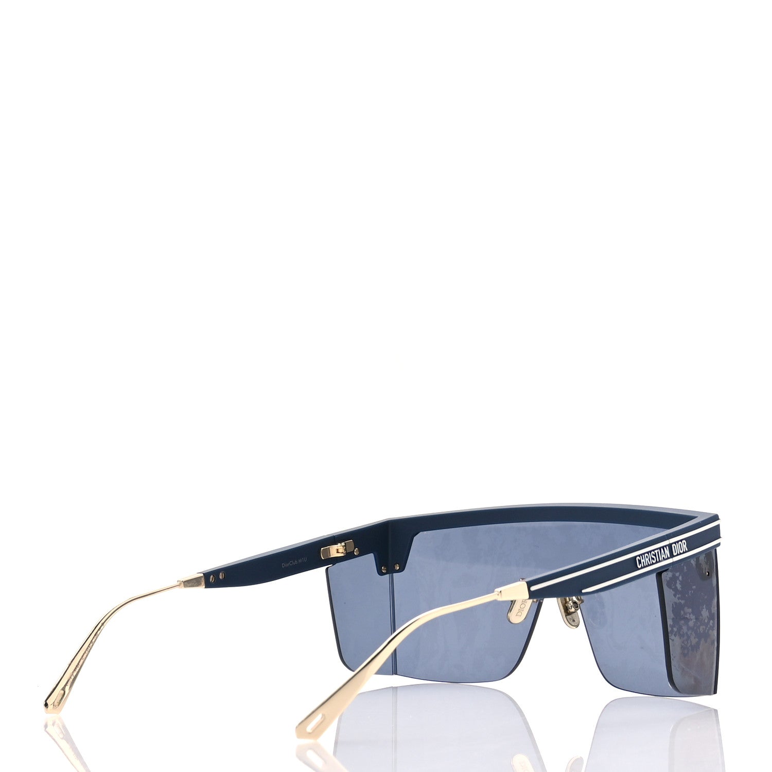 Christian Dior Diorclub M1U Mask Sunglasses Blue 4 of 6