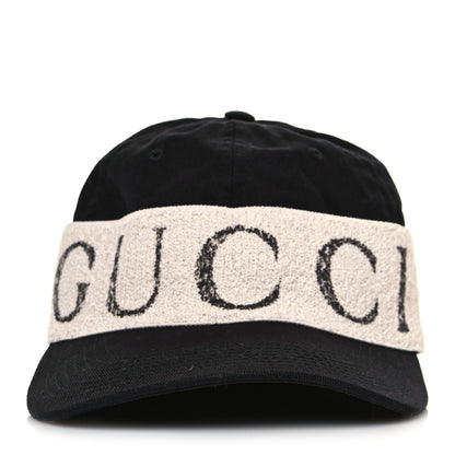 Gucci Gabardine Gucci Headband Baseball Hat M Black 2 of 9
