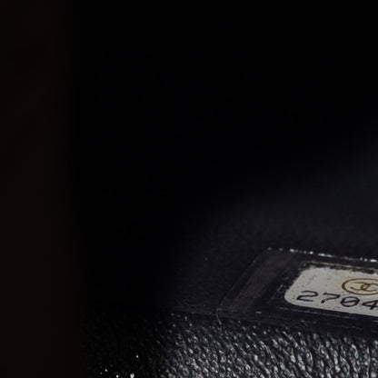 Chanel Lambskin Quilted Mini Square Flap Black 9 of 10