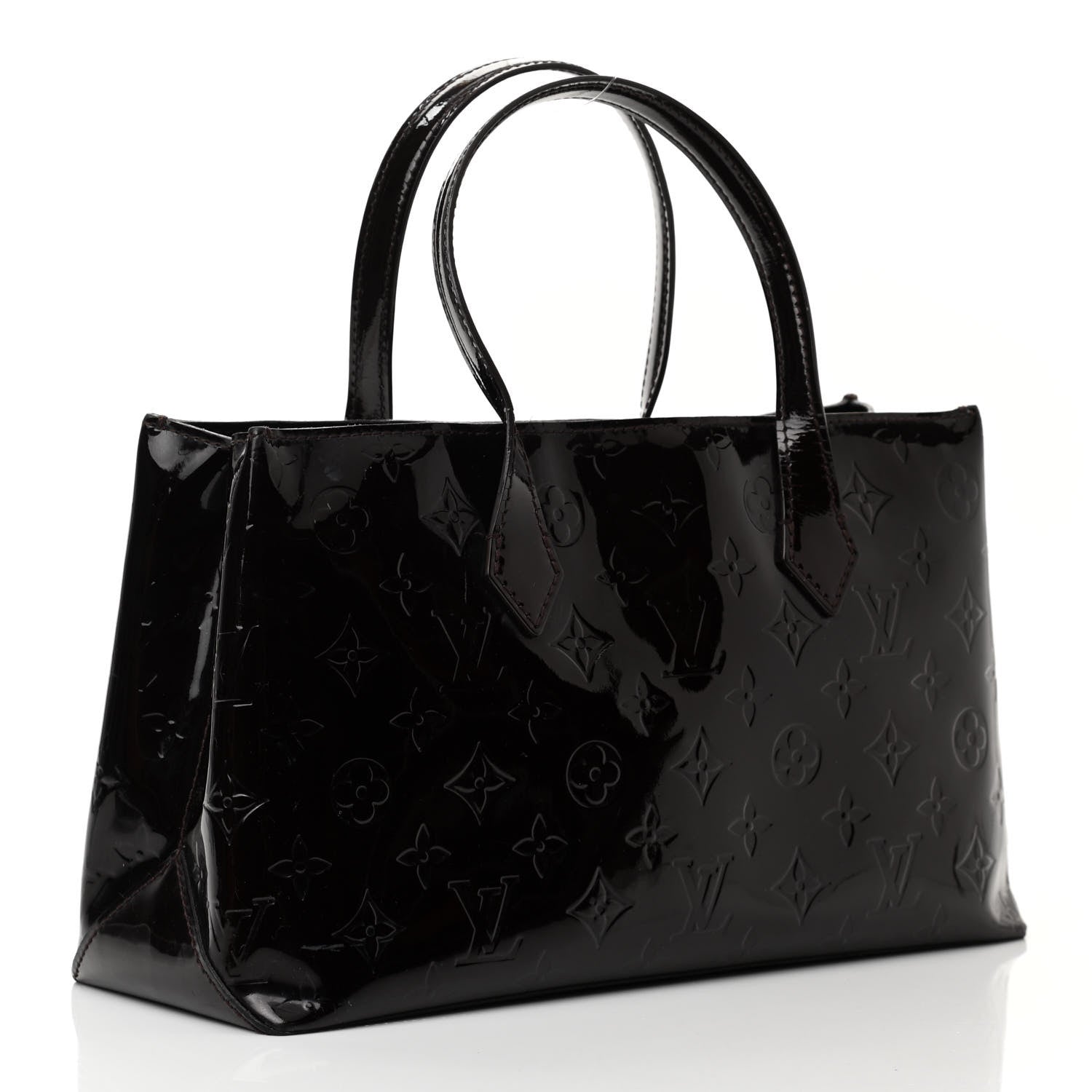 Louis Vuitton Vernis Wilshire PM Amarante 3 of 16