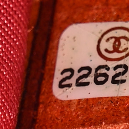 Chanel Calfskin Chevron Quilted Medium Boy Flap Coral 7 of 12