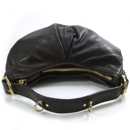 Burberry Prorsum Leather Pleated Hobo Brown 5 of 10