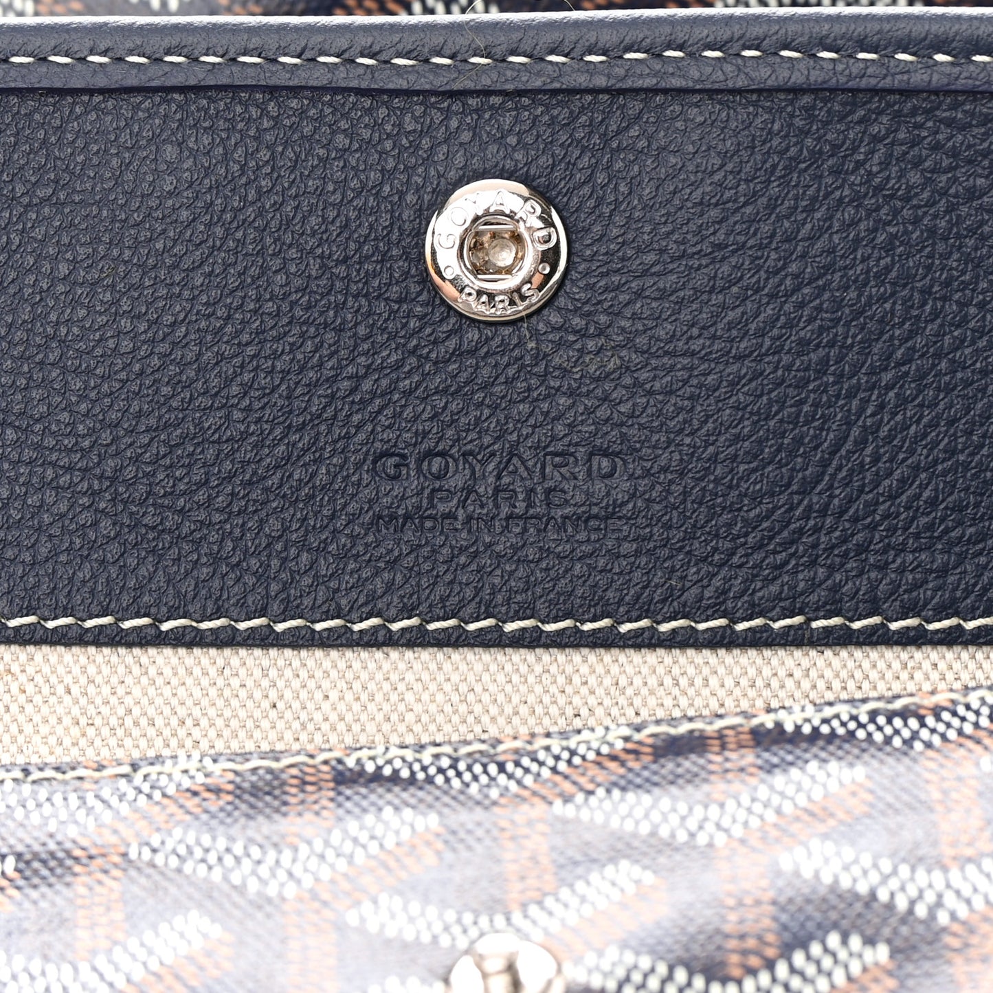 Goyardine Saint Louis PM Navy