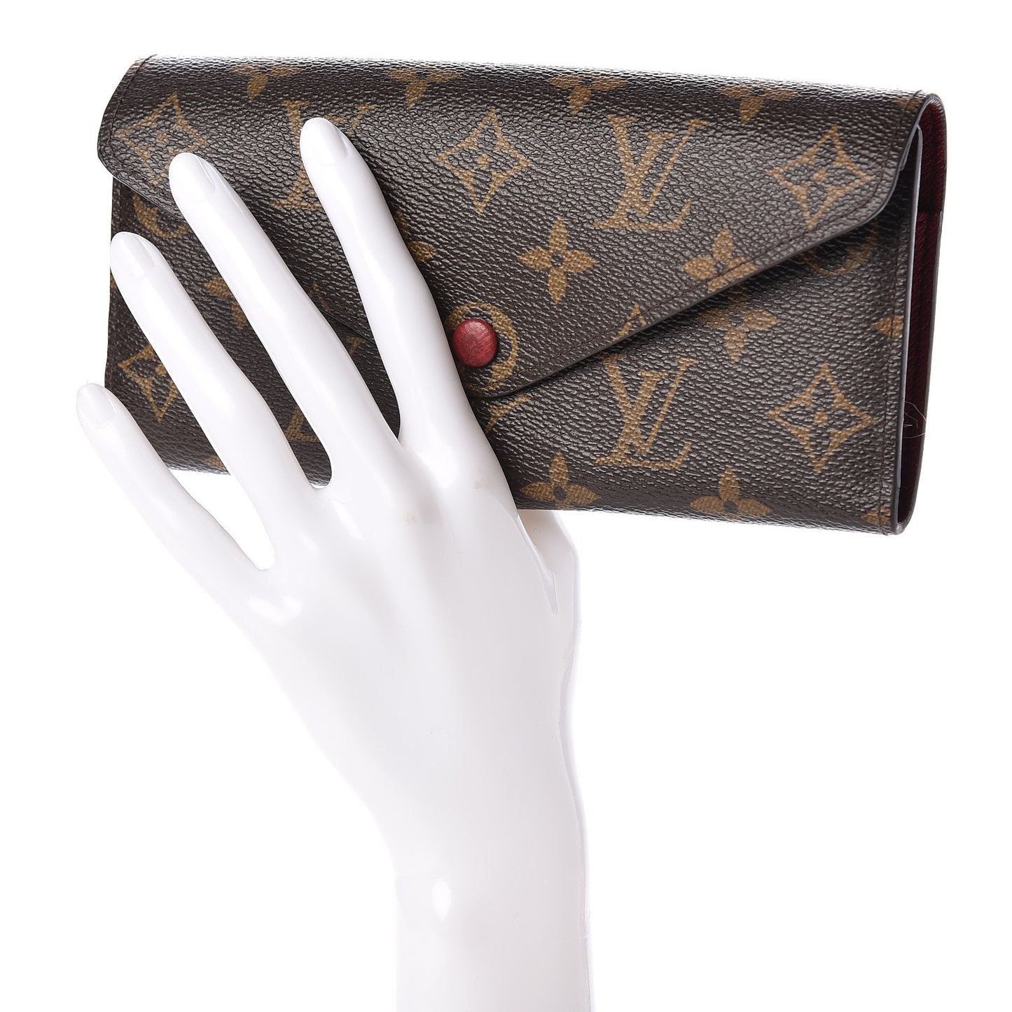 Monogram Josephine Wallet Fuchsia