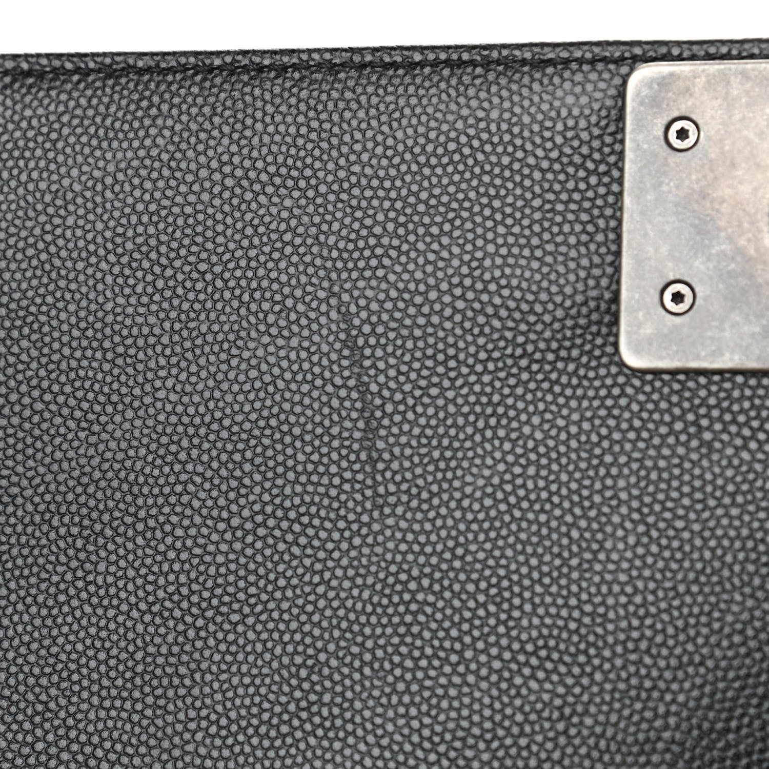 Chanel Caviar Quilted Medium Boy Flap Black 11 of 12