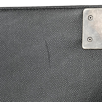 Chanel Caviar Quilted Medium Boy Flap Black 11 of 12
