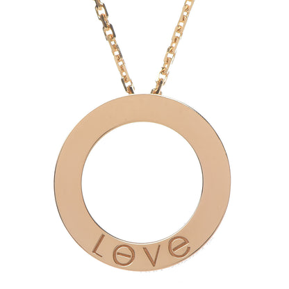 Cartier 18K Yellow Gold LOVE Pendant Necklace 4 of 5