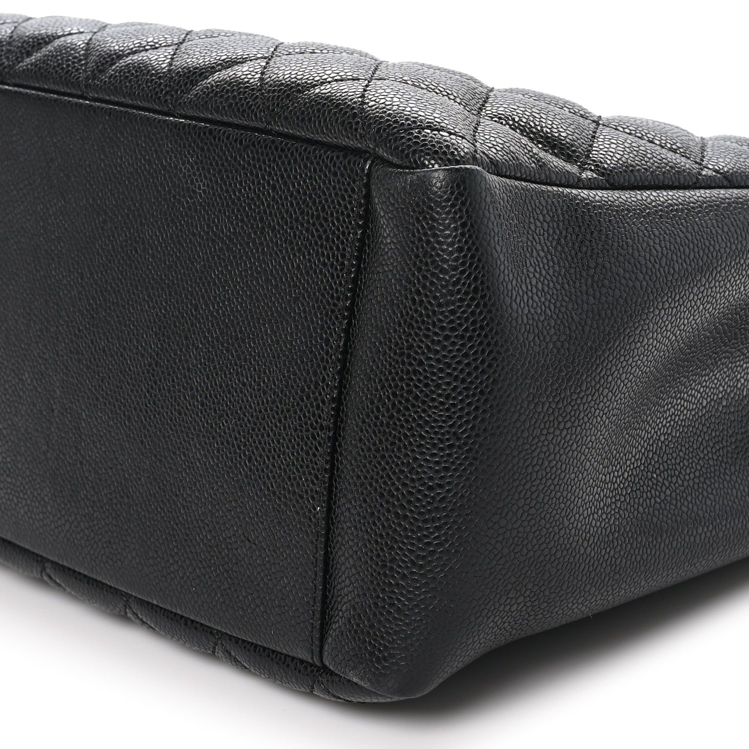 Chanel Caviar Quilted Grand Shopping Tote GST Black 10 of 11