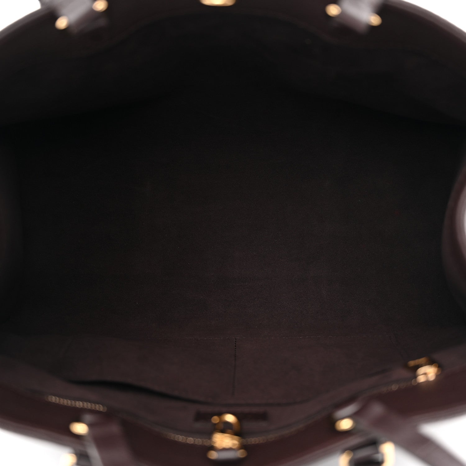 Louis Vuitton Empreinte Monogram Giant Onthego MM Chocolate 5 of 9