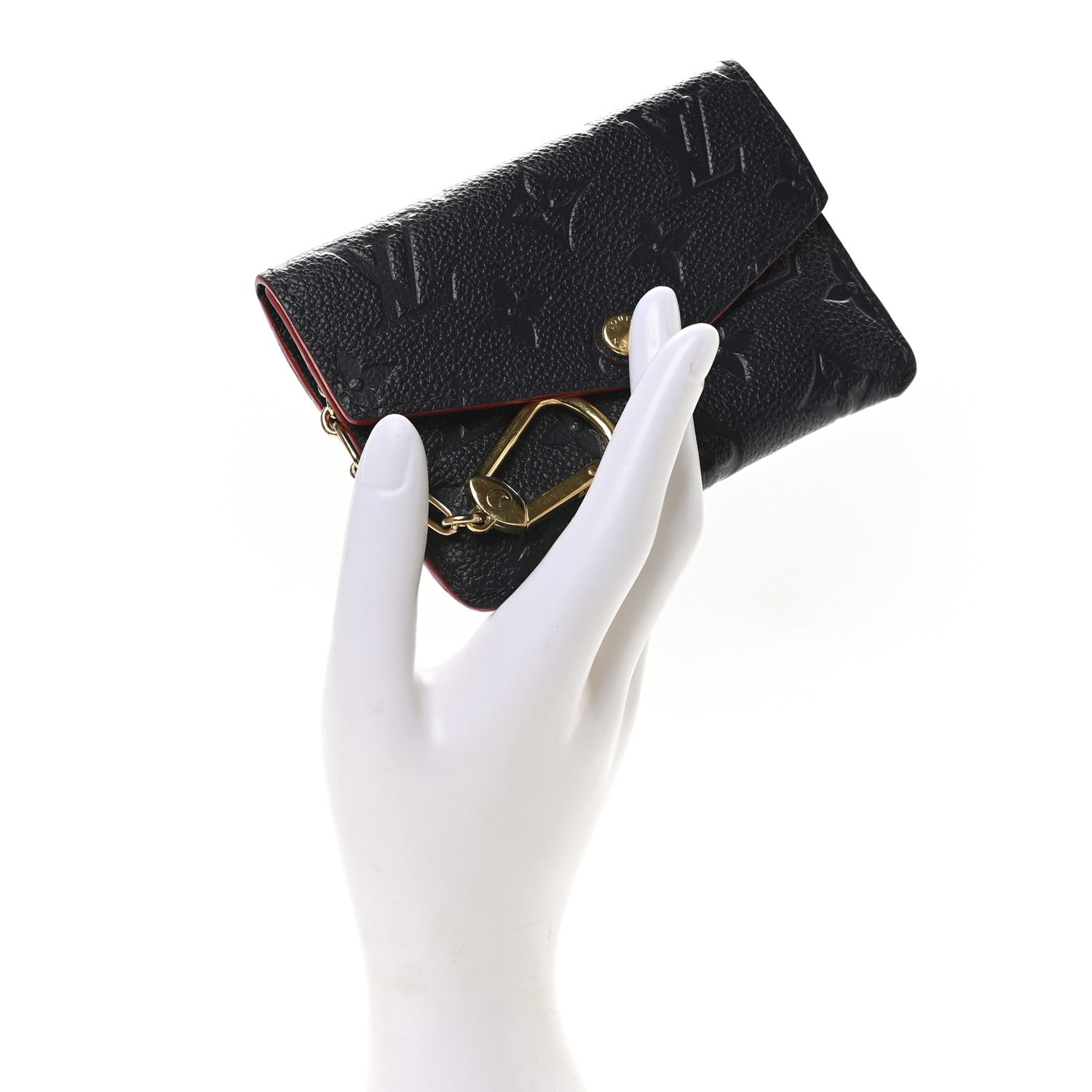 Louis Vuitton Empreinte Key Pouch Marine Rouge 2 of 7