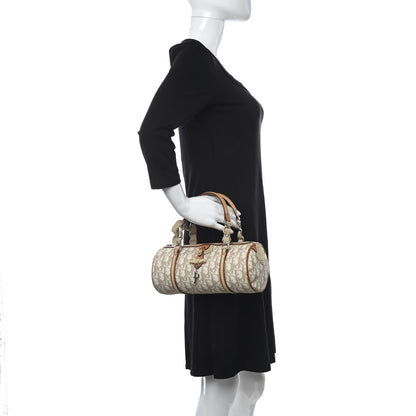 Christian Dior Monogram Trotter Romantique Boston Bag Beige 2 of 14