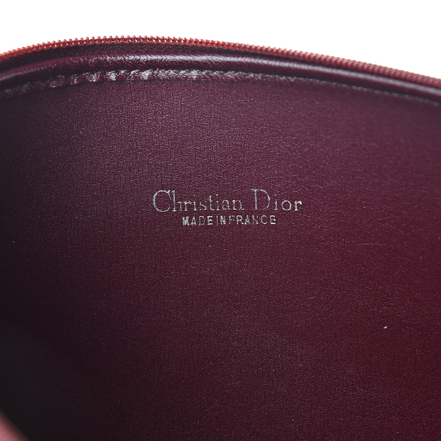 Christian Dior Monogram Pouch Red 6 of 8