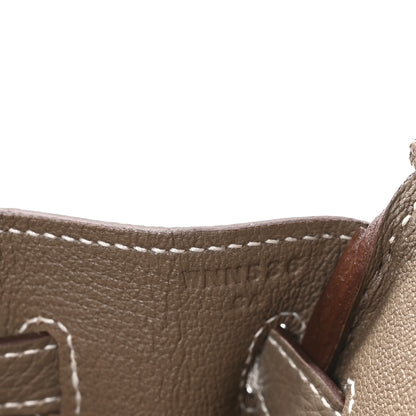Hermes Togo Birkin 25 Etoupe 7 of 11