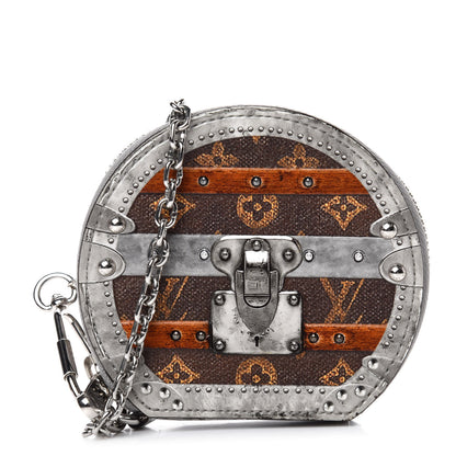 Louis Vuitton Transformed Monogram Time Trunks Micro Boite Chapeau Coin Purse Marron 1 of 7